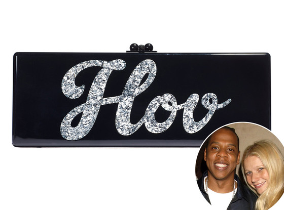 Hov Clutch GOOP, Jay-Z, Gwyneth Paltrow Hov Clutch GOOP, Jay-Z, Gwyneth Paltrow